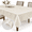 90" x 54" (Rectangular), variant on 52" Round Vinyl Dining Table Pad Protector with Flannel Backing