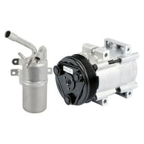 For Ford Focus 2000 2001 2002 OEM AC Compressor w/ A/C Clutch & Drier - BuyAutoParts