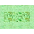 thumbnail image 1 of Ahgly Company Indoor Rectangle Patterned Stoplight Go Green Area Rugs, 7' x 9', 1 of 6