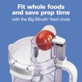 thumbnail image 4 of Hamilton Beach 12 Cup Food Processor and Chopper with Stack & Snap Design and Extra Large Chute, White, 4 of 9