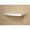 White, variant on Wood Shelving Grande Espresso Curved Shelf - Espresso - 10 x 24 x 1 .75 in.