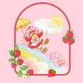 thumbnail image 2 of Junior's Strawberry Shortcake Rainbow Slide Adventure Friends Graphic T-Shirt, 2 of 4
