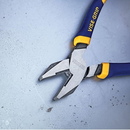 IRWIN VISE-GRIP 2078209 9.5" North American Lineman's Pliers with Wire Cutter