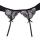 thumbnail image 3 of XmhyTop Cinturón de Liguero Mujer, Lace Garter Belt Vintage con Tirantes Ajustables y Clip Metal, Sin calcetines y bragas,El estilo A,Talla Única Negro, 3 of 5