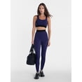 thumbnail image 3 of Avia Women's Flocked Banded Shine Sports Bra, Sizes XS-XXXL, 3 of 6