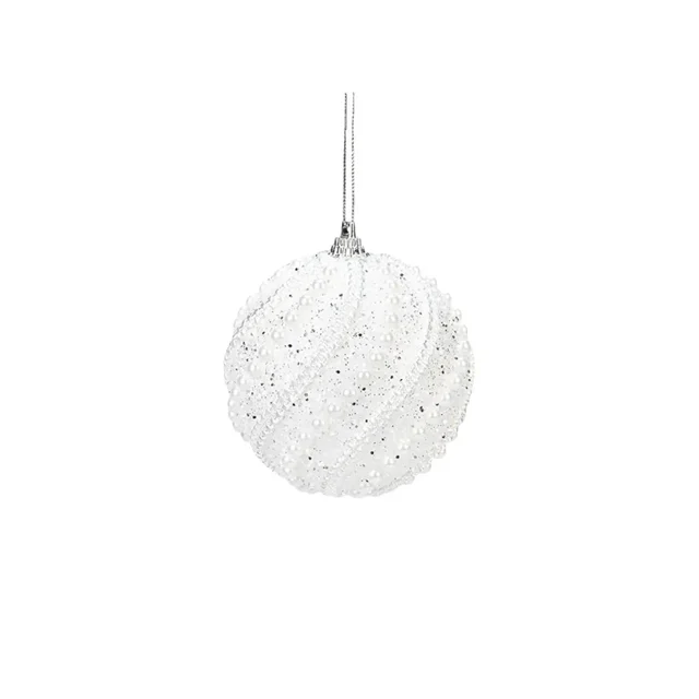 Esferas navideñas de 8 cm, juego de 2 piezas con diseños coloridos y brillantes, perfectas para decorar tu árbol en estas fiestas.
(Nota: Este título en español de México cumple con los requisitos