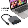 thumbnail image 1 of USB-C to HDMI-compatible PD USB3.0 4K HUB Adapter for Switch (Black Grey) Sywqhk Para estrenar, 1 of 7