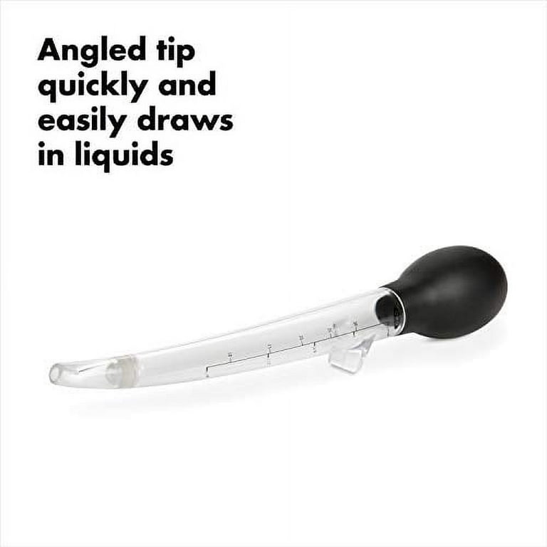 Good Grips Angled Baster with Cleaning Brush, Oxo