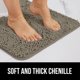 thumbnail image 3 of Alfombra de baño GORILLA GRIP Chenille Latte, 76 x 51 cm, absorbente, 3 of 9