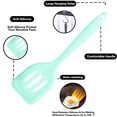 thumbnail image 3 of Sistema del utensilio de cocina del utensilio de cocina del silicón, sistema de la espátula de los utensilios de cocina antiadherentes de 2 piezas, resistente al calor, 3 of 6