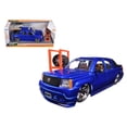 thumbnail image 1 of 2002 Cadillac Escalade EXT Blue \ Just Trucks \ with Extra Wheels 1/24 Diecast Car Model by Jada Jada Toys 96831bl, 1 of 1