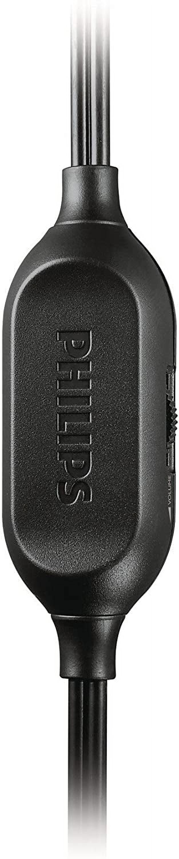 Philips Wired Studio Headphones, Recording Adapter, Studio DJ Headphones New, SHP2500