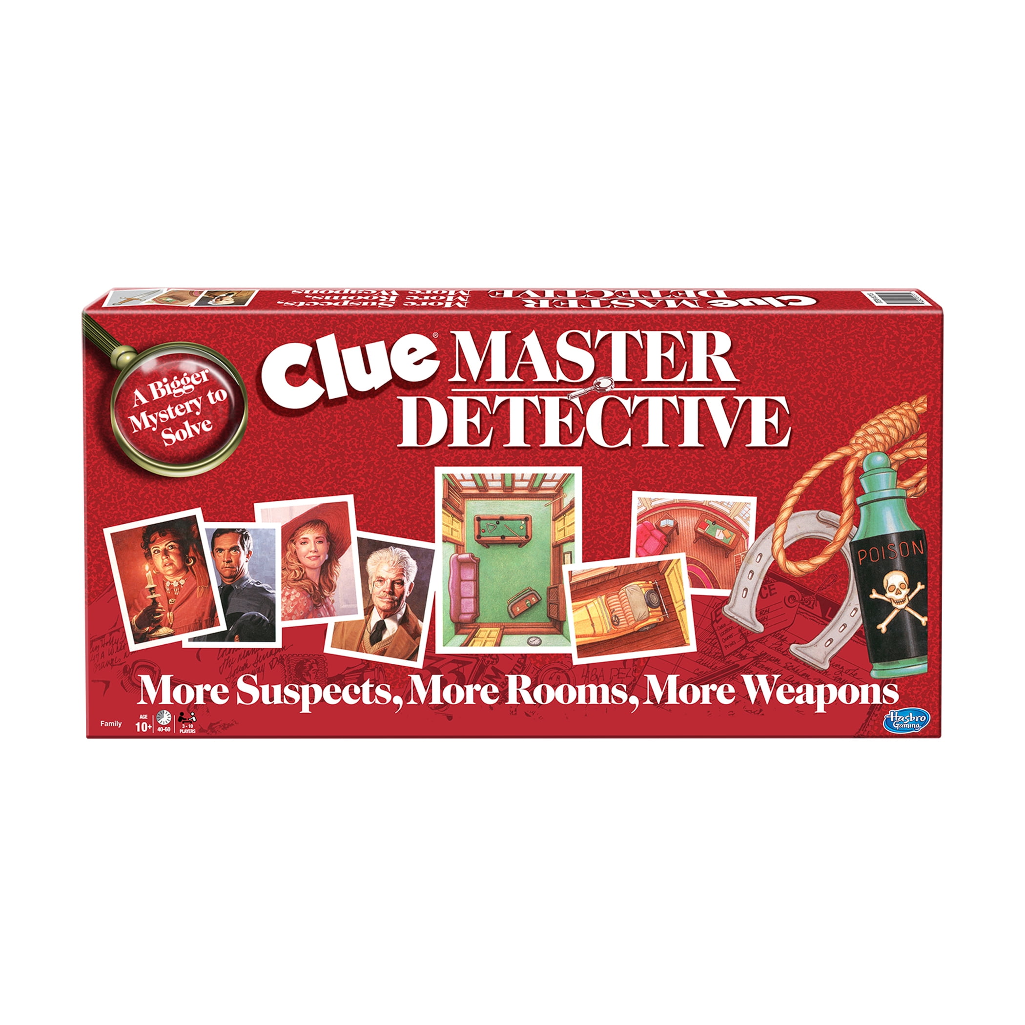 New Cluedo Junior Classic Detective Board Game Family Fun Kids Educational Toy 