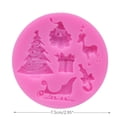 thumbnail image 3 of Molde de silicona de Papá Noel, molde de pastel de Chocolate, molde de decoración de Fondant DIY Wmkox8yii  gf12118, 3 of 9
