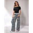 thumbnail image 5 of MOYIKO Womens Off The Shoulder Crop Tops Y2K T Shirts Top Short Sleeve Summer Trendy Fashion Clothes, 5 of 7