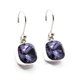 thumbnail image 1 of Aretes Zvezda Cushion color Tanzanite plata .925 gancho Zvezda ZAR-CSH12-TAN-G, 1 of 4