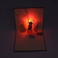thumbnail image 1 of Christmas Cards LED Light 3D Pop up Cards Birthday Greeting Cards Holiday Cards, 1 of 2