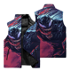 thumbnail image 4 of Chaqueta cortavientos de moda de otoño para hombre, chaqueta sin mangas con estampado 3D de superhéroe de Marvel Venom, chaleco para montar en motocicleta al aire libre para hombre, 4 of 5