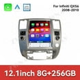 thumbnail image 2 of ZWNAV 12.1 inch Android 13 Screen For Infiniti QX56 2008-2010 Wireless Carplay Car Radio Stereo Video Player Multimedia GPS, 2 of 14