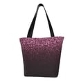 thumbnail image 1 of Balery Pink Glitter Sparkles A Bolsa de Hombro con Diseño, Bolsa Grande y Duradera, Bolsa Versátil para Compras, 1 of 6