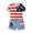 White, variant on Zanarzt Baby Clothes Toddler Baby Boys 4th of July Outfit Tshirt Short Sleeve Tops Shorts Summer Outfits Clothes Set White,2-3 Years