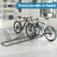 thumbnail image 6 of JOZ 5-Bike Floor Parking Rack for Bicycles Wheels/Tires, Indoor/Outdoor Garage Storage, 6 of 9
