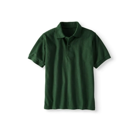 Jerzees School Uniform Short Sleeve Wrinkle Resistant Performance Polo Shirt (Little Boys & Big (Best School Polo Shirts)