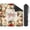 F, variant on Christmas Mahjong Mat 31.5"x31.5", Mah Jongg Mat, Mah Jong Mat, Deer Puppy Winter‑Themed Game Pad, Mahjong Gift for Seasonal Board‑Game Entertainment