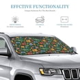 thumbnail image 2 of Bingfone Christmas Gift Car Windshield Sunshade,Sun Foldable Sun Shield Sun Visor for Car - Small, 2 of 8