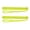 Neon Yellow, variant on Extreme Max 3006.2603 BoatTector 3/8" x 6' Premium Double Braid Nylon Fender Line - Pair, Black with Reflective Tracer