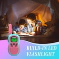 thumbnail image 5 of FOREDOM J388C Walkie Talkies for Kids Long Range with Lanyard, 3-Pack, 5 of 10