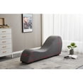 thumbnail image 5 of Kingway Faux Leather 68.5" Chaise Lounge for Yoga, Excerise, Streching, Massage and Fun Grey, 5 of 5