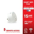 thumbnail image 3 of Energizer Smart Wi-Fi 15 Amp Wall Outlet Plug, Voice Control, Remote Access, Mobile App, 3 of 13