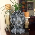 thumbnail image 2 of Homestyles Graystone Lion Muggly Mascot Animal Statue Planter Pot, 2 of 3