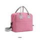 thumbnail image 4 of Wosthever Bolsa de almuerzo portátil ligera y hermética de poliéster para un bolso de mano más fresco que lleva fácilmente Organizadores de utensilios de cocina Rosa roja, 4 of 6