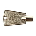 thumbnail image 3 of HQRP Freezer Door Key compatible with Frigidaire Kenmore Electrolux Gibson Kelvinator 216702900 AP4071414 PS2061565 AP2113733 AP4301346 PS1991481 06599905 08037402 12849 297147700, 3 of 7