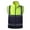 Yellow and Navy Blue, variant on Reflective Safety Vest High Visibility Multi Pockets Construction Man Working Clothes Motorcycle Night Riding Fluorescent Vest (Orange and Black,One Size)
