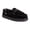 Black, variant on Men's Paul Printed Berber Suede Moccasin Slippers