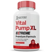 Vital Pump XL Extreme Pills 1600MG Premium Formula Proprietary Blend for Mens Health 60 Capsules