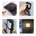 thumbnail image 4 of Luz De Pared Resistente Y Duradera, Material De Aluminio, Resistente Al Agua, Luz De Pared Para Exteriores, Patio Para Pasillo Cergrey Corridor Wall Light, 4 of 8