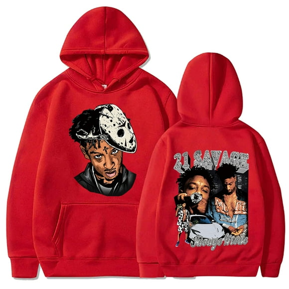 21 Savage Story American Dream Hoodie Singer American Hip Hop Pullover Hooded Sweatshirts Tops Harajuku Xinyi