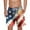 Blue # mens 4th of july swim shorts, variant on cllios Men's American Flag Swim Trunks 4th of July Patriotic Shorts Red White and Blue Printed Drawstring Elastic Waist Board Shorts with Pocket