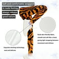 thumbnail image 5 of COEQINE Tiger Print Girls' Yoga Leggings Pants Full Length Athletic Trousers High Waist Tummy Control, for 10-11 Years Kids Girls, 5 of 7