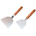 thumbnail image 4 of Injueey Pala para freír de acero inoxidable de primera , mango de como espejo sin rebabas, para cualquier lugar, pala de cocina japonesa Cocina y Comedor talla grande, 4 of 6