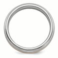 thumbnail image 2 of Edward Mirell Titanium&14k Rose Gold Brushed & Polished 6mm Band EMR206, 2 of 5