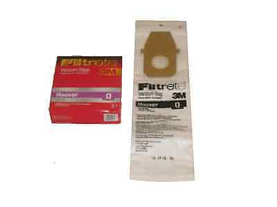 Hoover Filtrete 3M Synthetic Vacuum Bags-Type Q Part 64720-4 Qty-1PK 