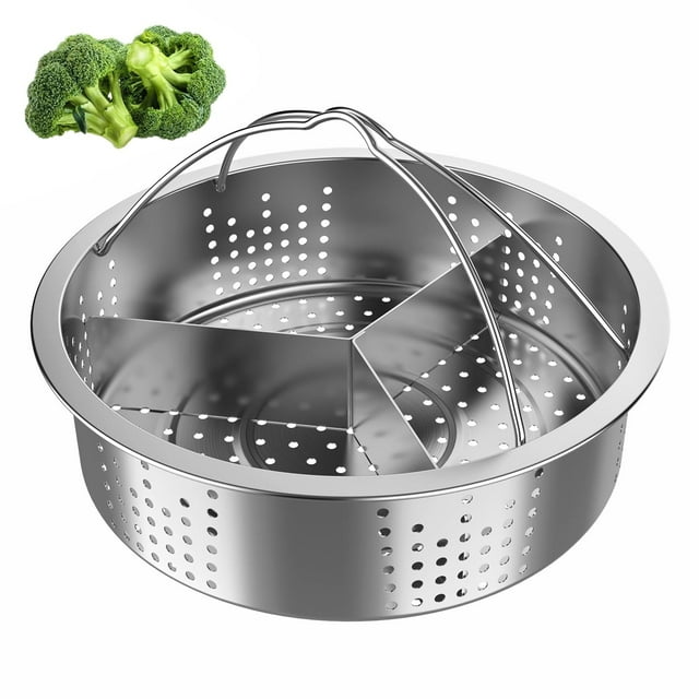 Boreal Craft Stainless Steel Steamer Ba Sket Vegetable Steamer Ba Sket Rack For Cooking In S Tant P O T Steamer Ba Sket Insert For Veggie Fish Seafood Broccoli Egg Cooking Silve Kitchenware Set