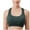 Green, variant on Sports Bras for Womens Racerback Seamless No Underwire Scoop Neck Supportive Elastic Lightweight Yoga Everyday Underwear