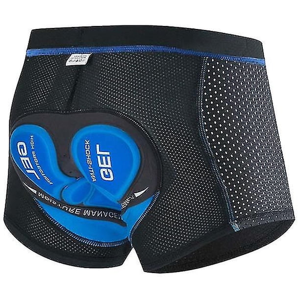 Mens Cycling Short 3d Padded Gel Cycling Undershorts Breathable Bicycle Cycling Underwear Bicycle Short