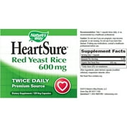 Nature's Way Heartsure Red Yeast Rice 600 mg 120 Veg Caps